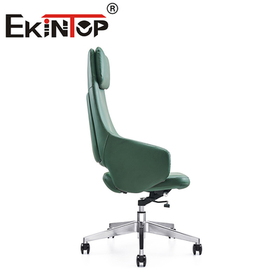Zmiennik kierownika luksusowy krzesło biurowe swivel boss ergonomiczne wegańskie skórzane krzesło