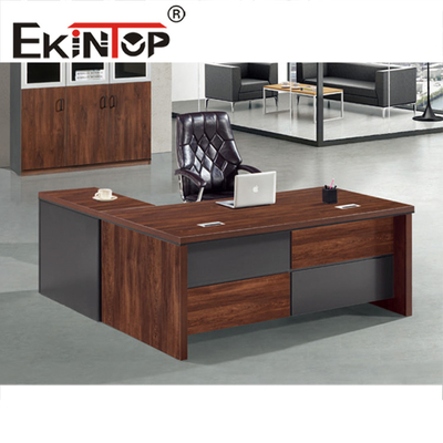 CEO Executive Office Furniture Stół BOSS Luksusowe drewniane biurko