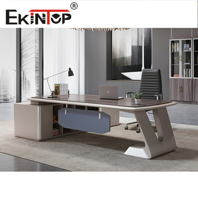 Ergonomiczne nowoczesne biurko biurowe Gabrielle L Shaped Metal Office Desk