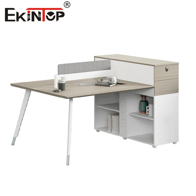 Nowoczesna 2 Osoby Modularne Biuro Stacja biurowa Desk Call Center Biurowa Stacja biurowa