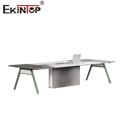 Meble biurowe Nogi metalowe Stolik drewniany w nowoczesnym stylu Producent