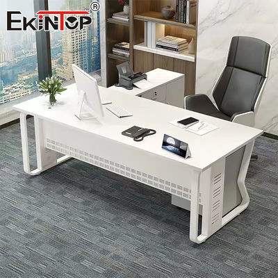 Styl minimalistyczny Biały biurkowy biurkowy meble projektant biurkowe ergonomiczne