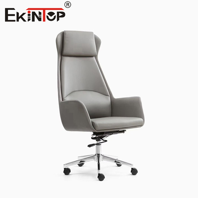 Modern Style Komfortowe krzesło sofa z wysokim plecami Skóra krzesła biurowe