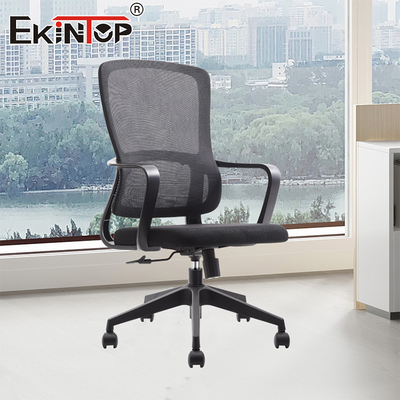 Ergonomiczne meble Nowoczesne biuro recepcyjne Krzesło biurowe z obracającą się tkaniną