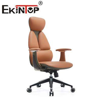 Kierowca mebli biurowych PU kierownik krzesło obracające się ergonomiczne krzesło biurowe Krzesła klubów skórzanych