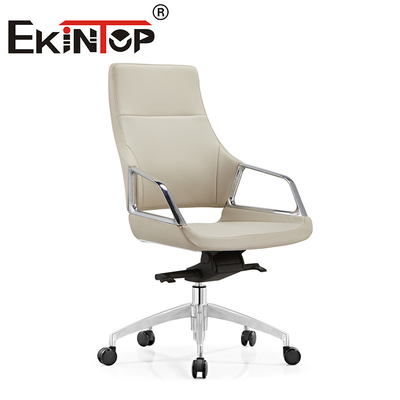 Ekspozycyjny nowoczesny skórzany biurkowy krzesło biurowe ergonomiczne wegańskie skórzane krzesło