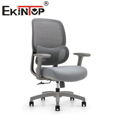 Nowoczesny ergonomiczny przystosowany do domu podłogowy wysoki plecak siatka kręci się krzesło biurowe siatka krzesło robocze