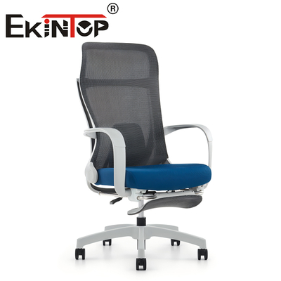 Krzesło biurowe regulowane z wysoką siatką pleców Krzesło domowe Krzesło biurowe z zakrętką ergonomiczną Krzesło plecy z siatką
